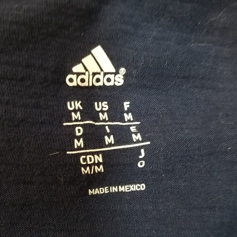 Adidas Indiana Pacers Raglan Tee | Navy & Grey - Picture 7 of 9